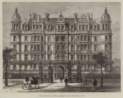 New Buildings, Temple Gardens by Frank Watkins